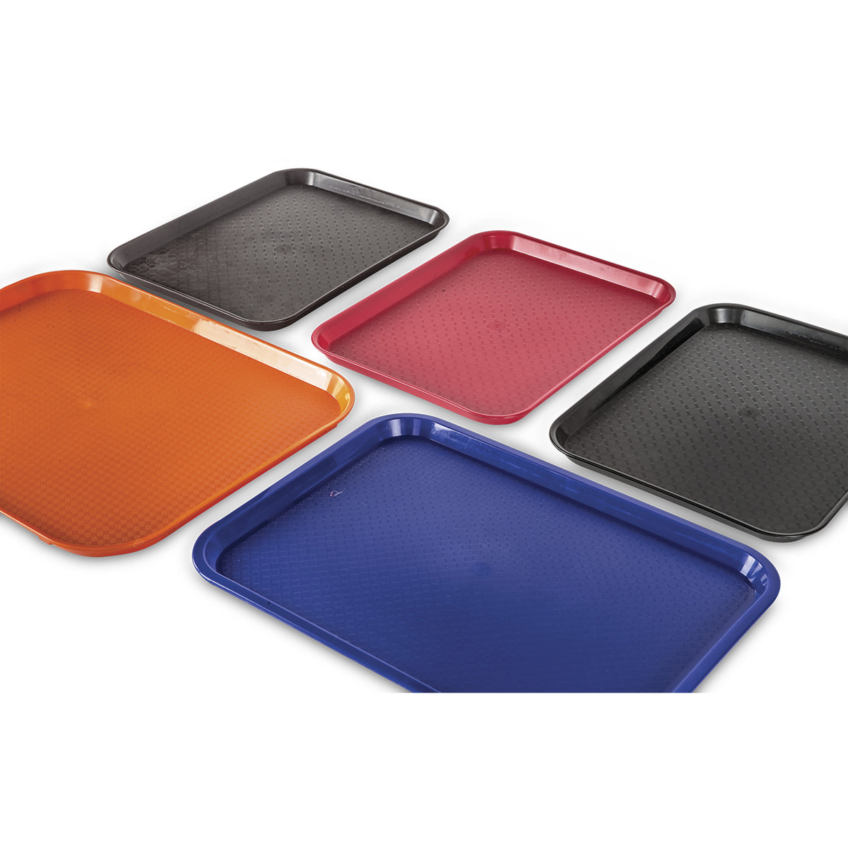 Concasse MCCH1216NA Easy Hold Rectangular Cafeteria Tray — orange