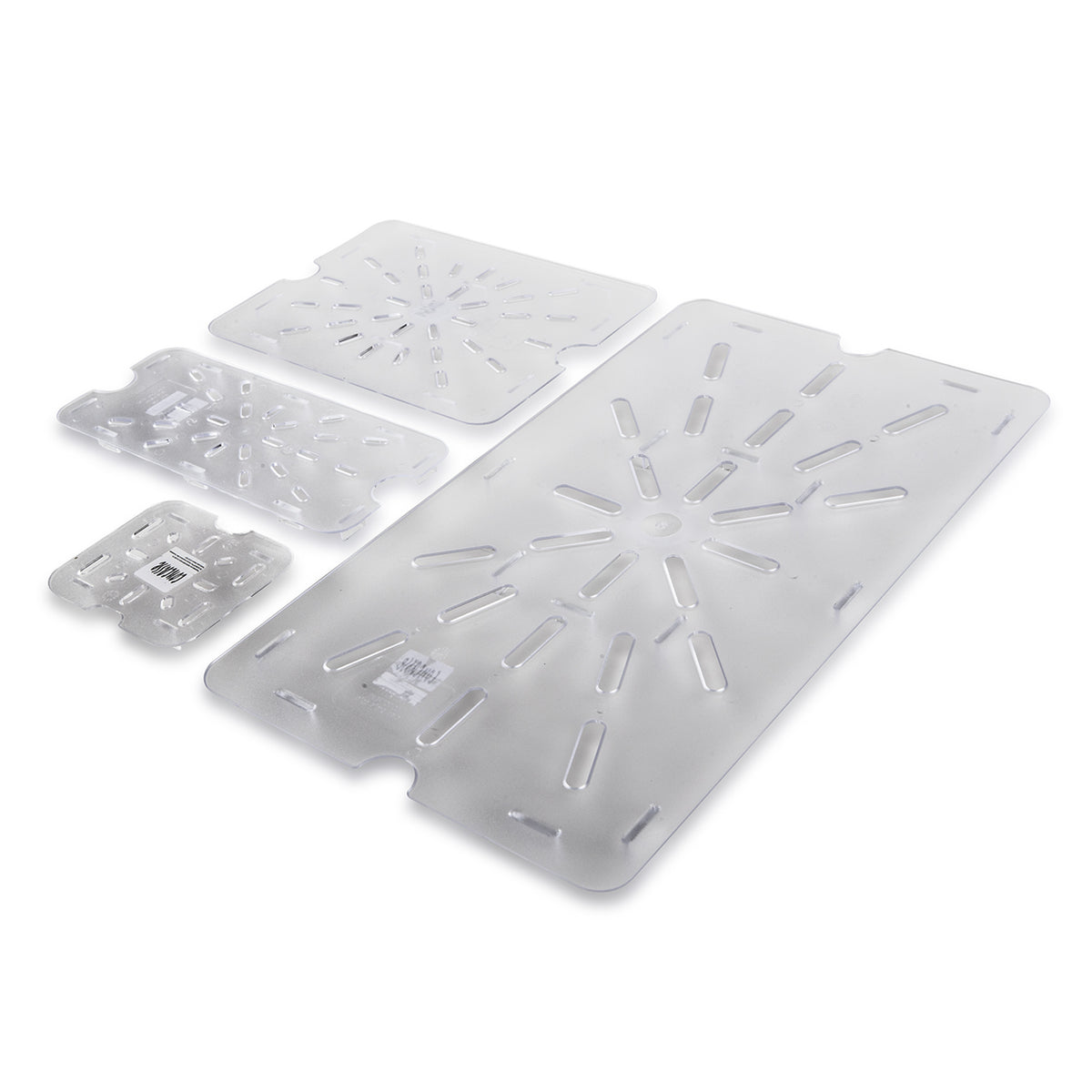 Concasse MCFFP1200 Half Size Drain Shelve — 1/2 size, clear