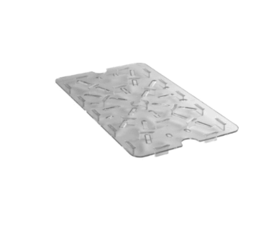 Concasse MCFFP1218 Drain Shelve For Food Polycarbonate Box — black / cherry