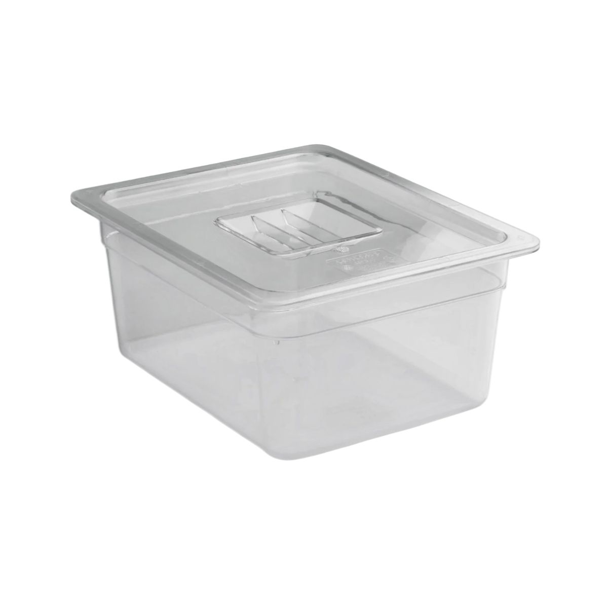Concasse MCIP1215 Half Size Food Table Pan — 1/2 size, clear