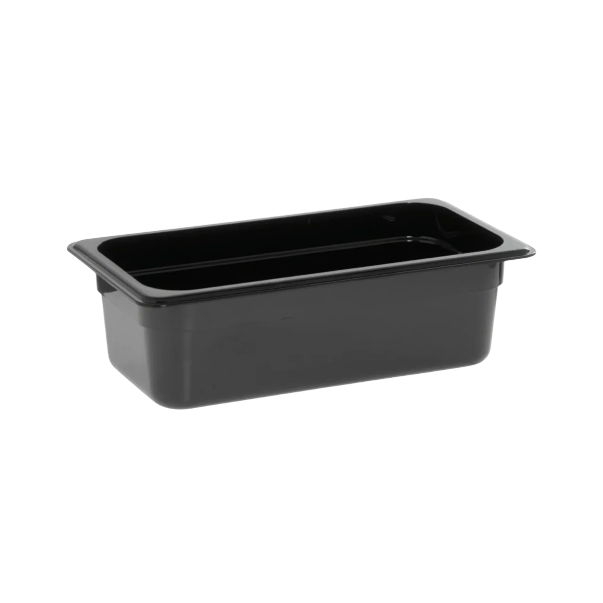 Concasse MCIP1310N Plastic Food Pan — 1/3 size, black