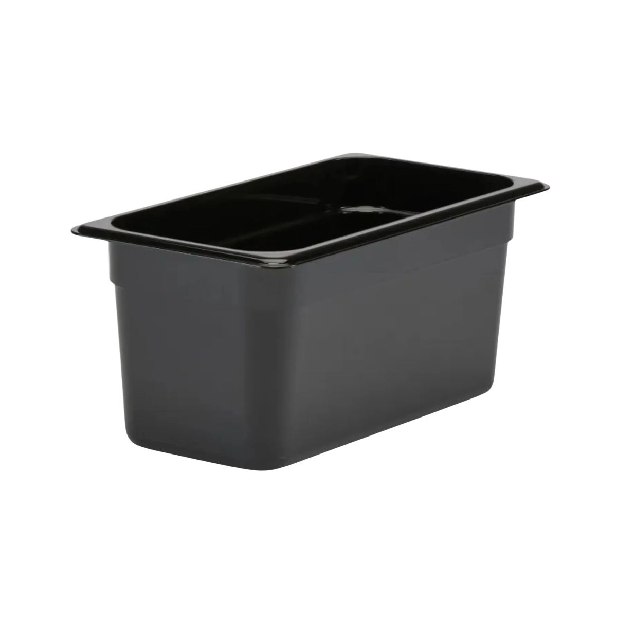 Concasse MCIP1315N Plastic Food Pan — 1/3 size, black