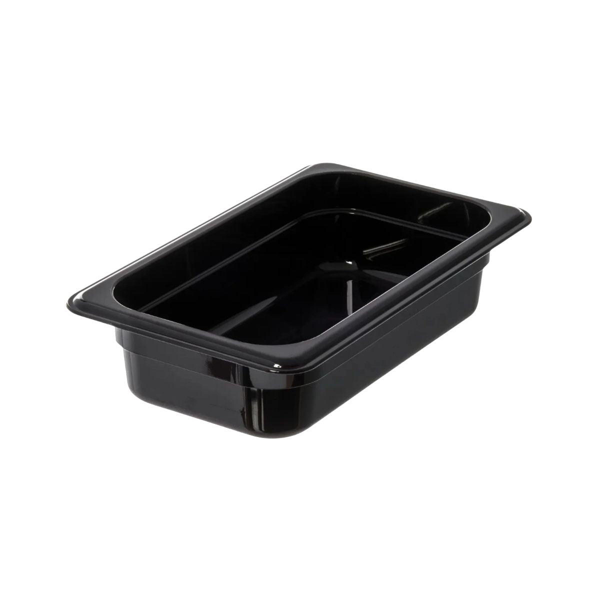 Concasse MCIP1406N Plastic Food Pan — 1/4 size, black