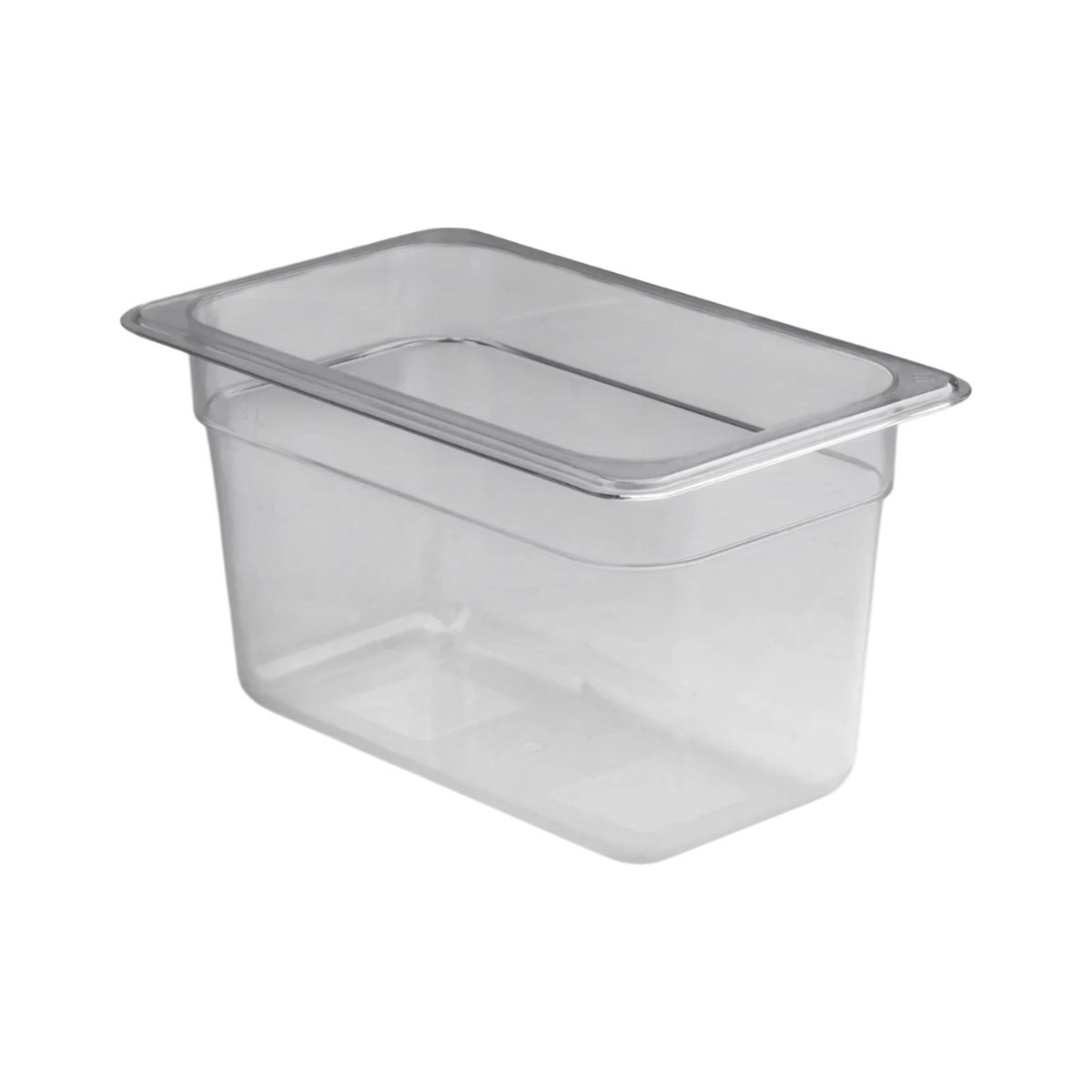 Concasse MCIP1415 Quarter Size Food Table Pan — 1/4 size, clear