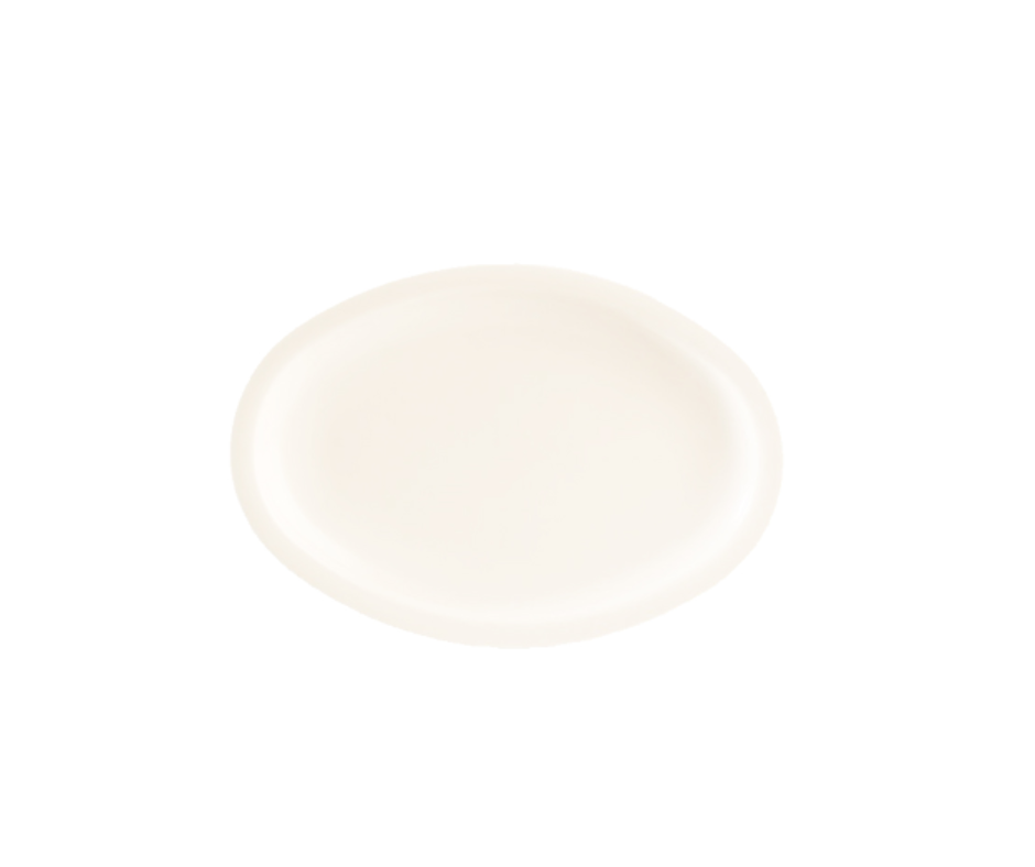 Concasse MCPLMO13B Reusable Plastic Plate — white