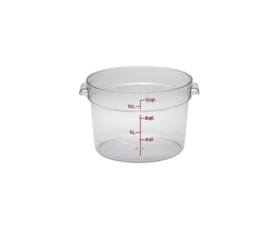 Concasse MCRR10000 Round Storage Container — 12 liters