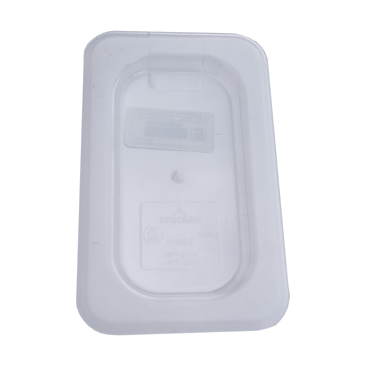 Concasse MCTP1900 Ninth Size Solid Cover — clear