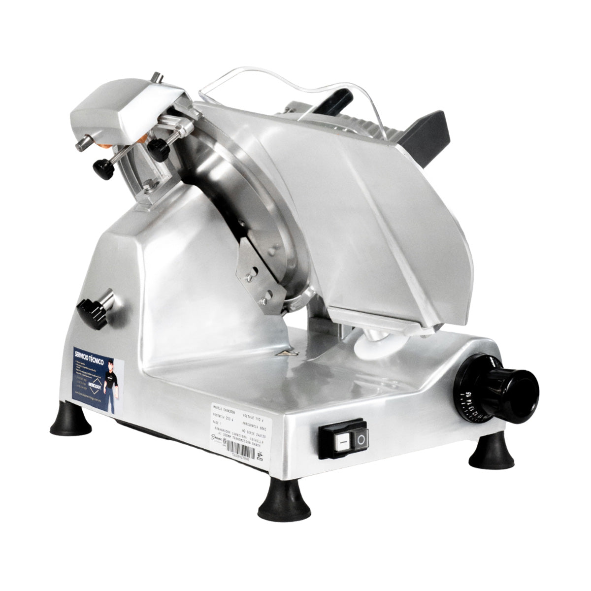 Concasse SLICER12B Comercial Slicer 12” Knife Diameter 1/4 Hp