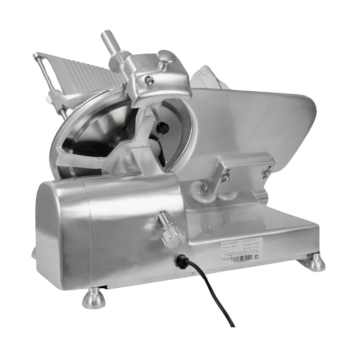 Concasse SLICER12G Meat Slicer 12” Knife Diameter Gear Transmision 1/3 Hp