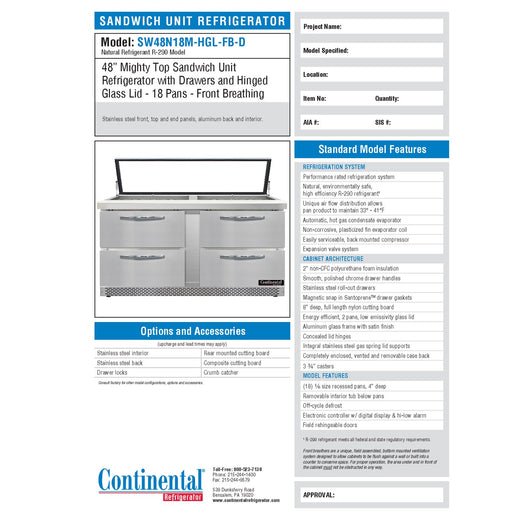 Spec Sheet