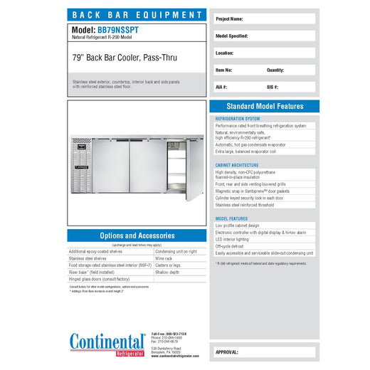 Spec Sheet