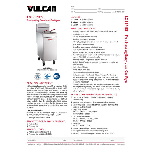 Spec Sheet