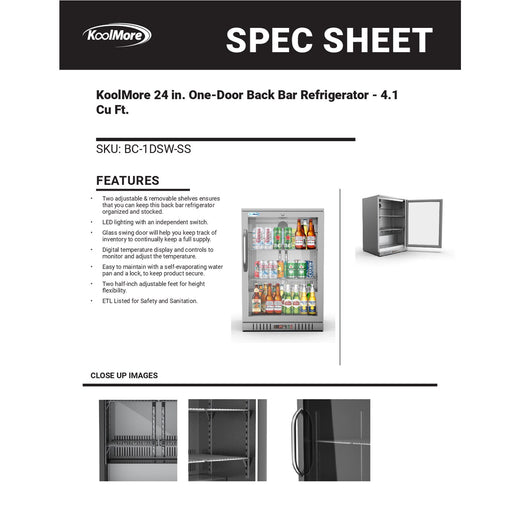 Spec Sheet
