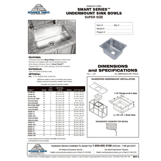 Spec Sheet