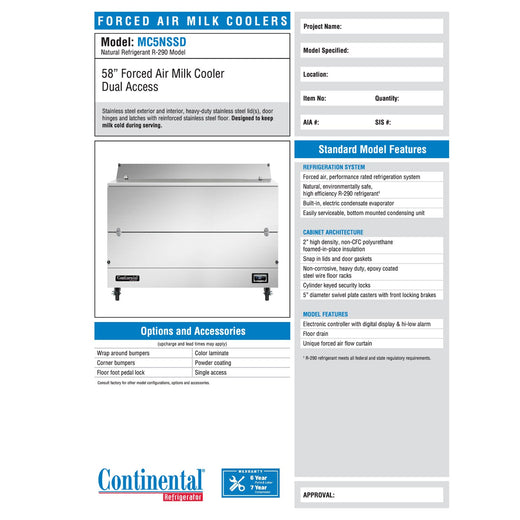 Spec Sheet