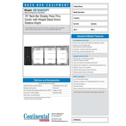 Spec Sheet