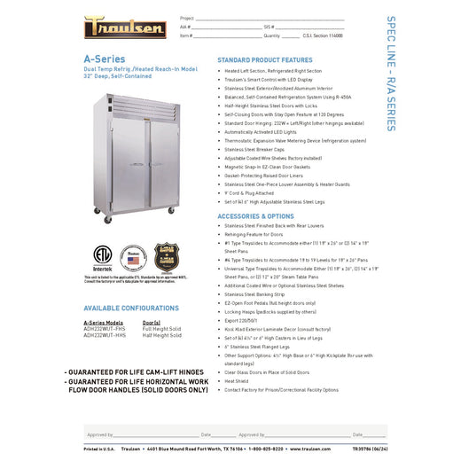 Spec Sheet