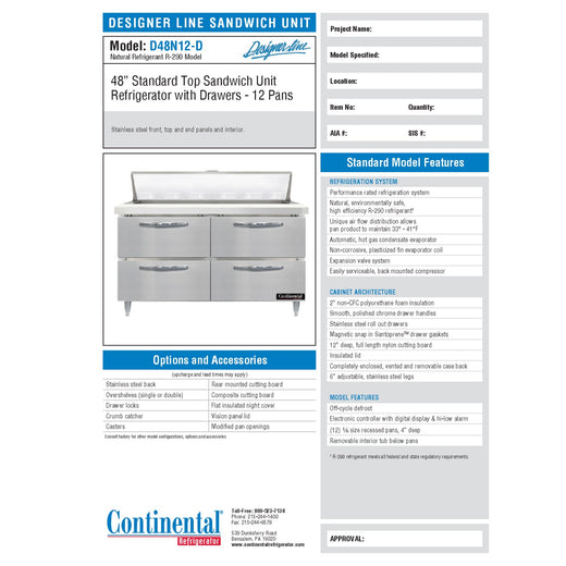 Spec Sheet