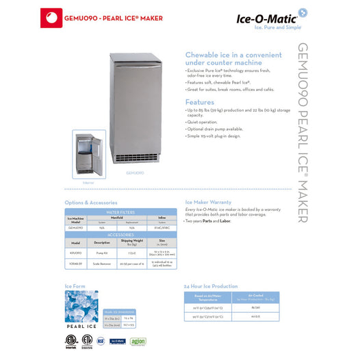 Spec Sheet