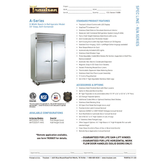 Spec Sheet