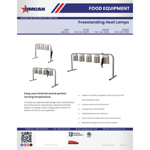 Spec Sheet