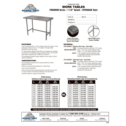 Spec Sheet