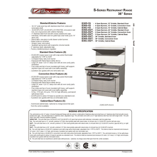 Spec Sheet