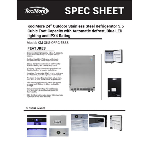 Spec Sheet