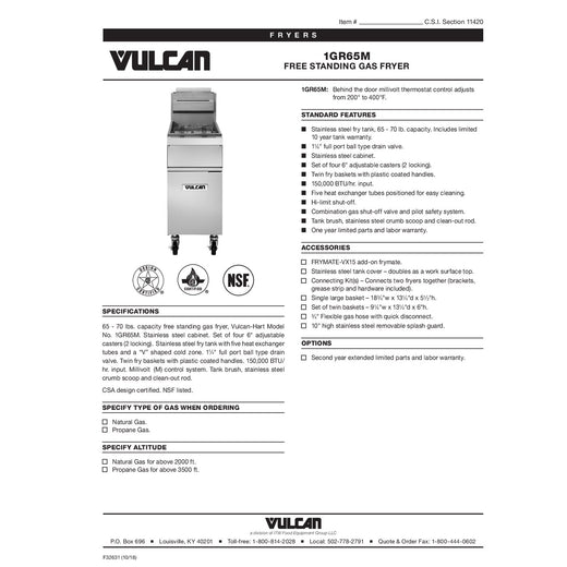 Spec Sheet