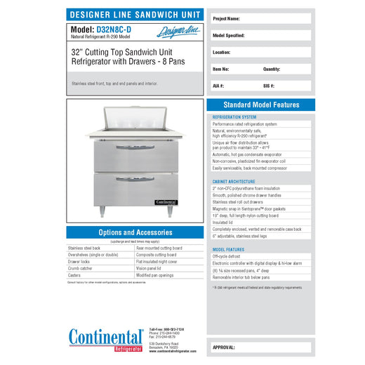 Spec Sheet