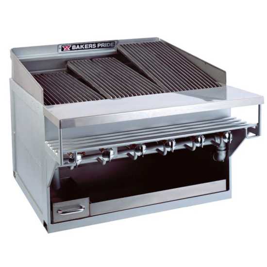 Bakers Pride CH-10 Commercial Charbroiler – 54 5/8-inch, Natural Gas