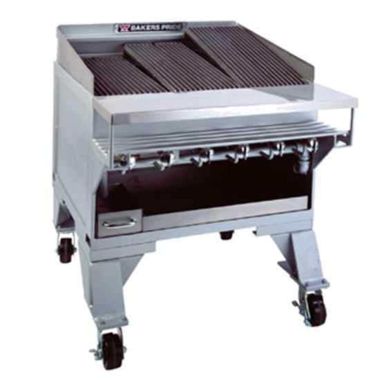 Bakers Pride CH-8 Commercial Charbroiler – 44-inch, Natural Gas