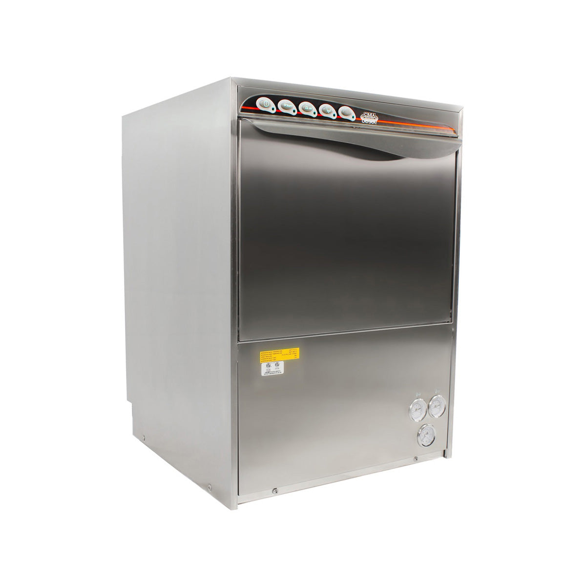 CMA Dishmachines UC50E 23" Undercounter Dishwasher, 30 or 20 Rack/Hr - High Temp w/Booster