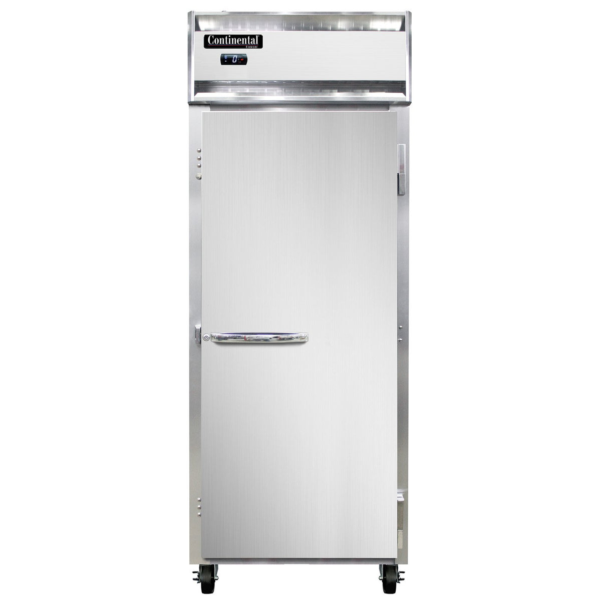 Continental Refrigerator 1FENSS 28.5-Inch Reach-In Freezer — 1 Doors, Stainless Steel Exterior