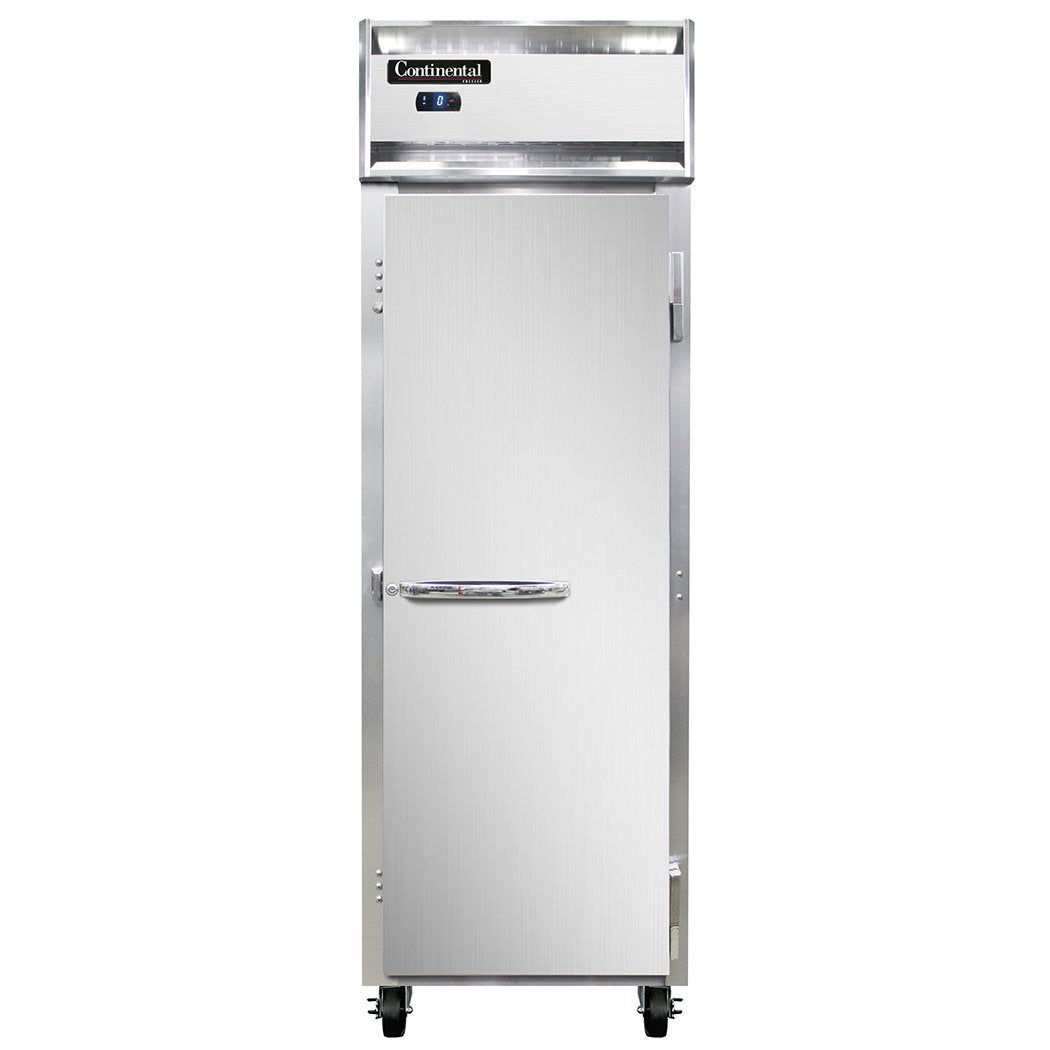 Continental Refrigerator 1FSNSS 26-Inch Reach-In Freezer — 1 Doors, Stainless Steel Exterior