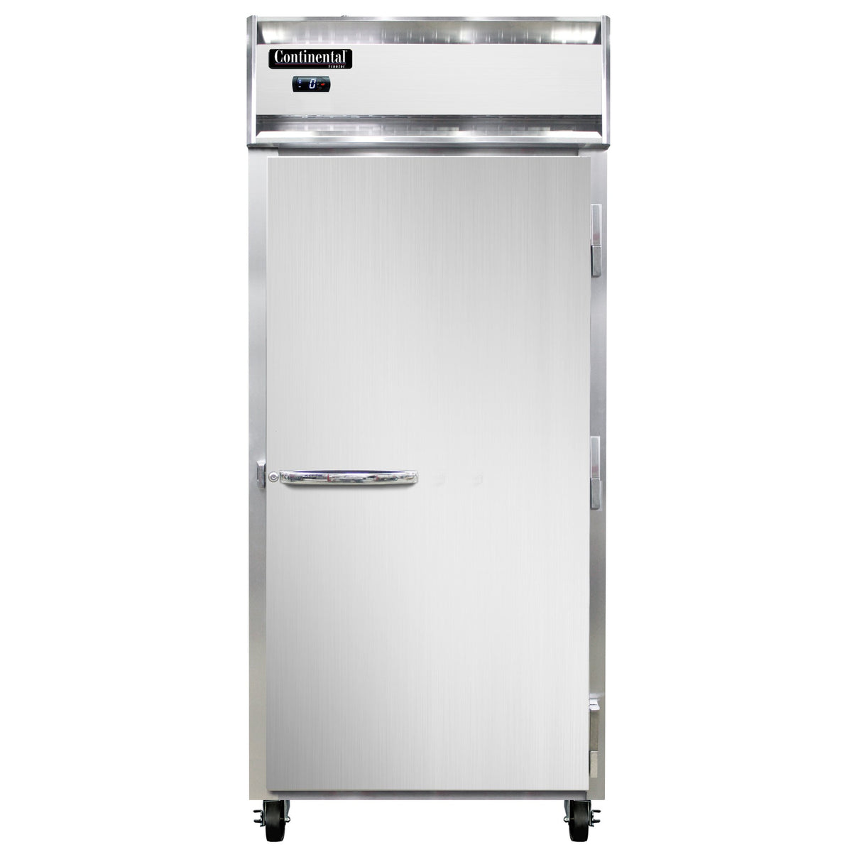 Continental Refrigerator 1FXNPT 36.25-Inch Pass-Thru Freezer — 2 Doors, Stainless Steel Front
