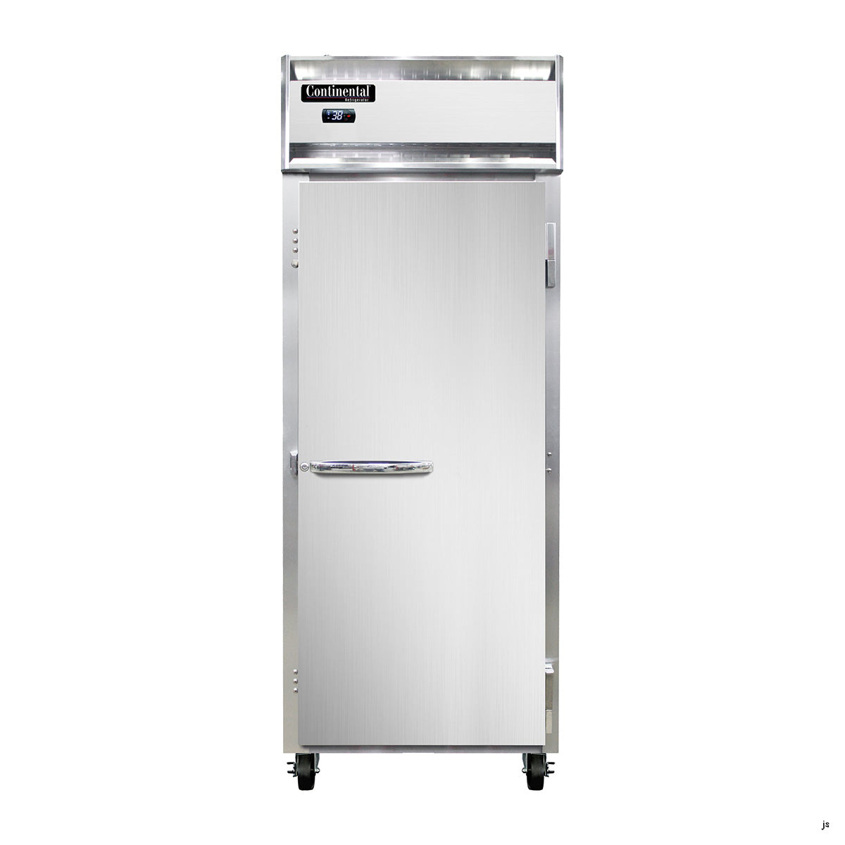 Continental Refrigerator 1REN 28.5-Inch Reach-In Refrigerator — 1 Doors, Stainless Steel Front