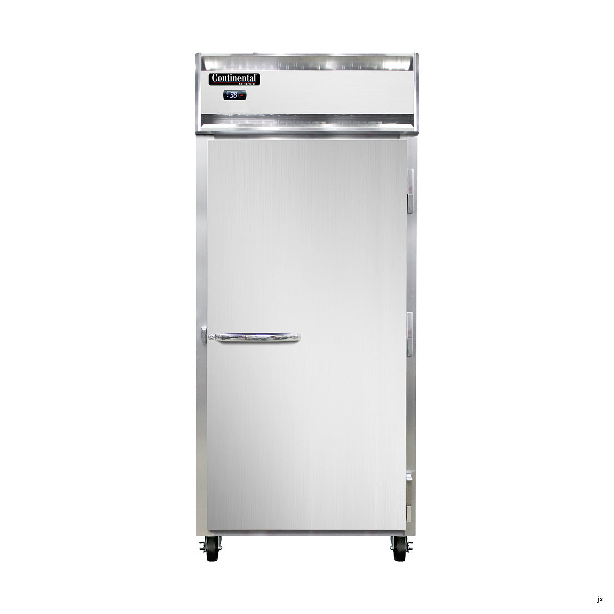 Continental Refrigerator 1RXN 36.25-Inch Reach-In Refrigerator — 1 Doors, Stainless Steel Front