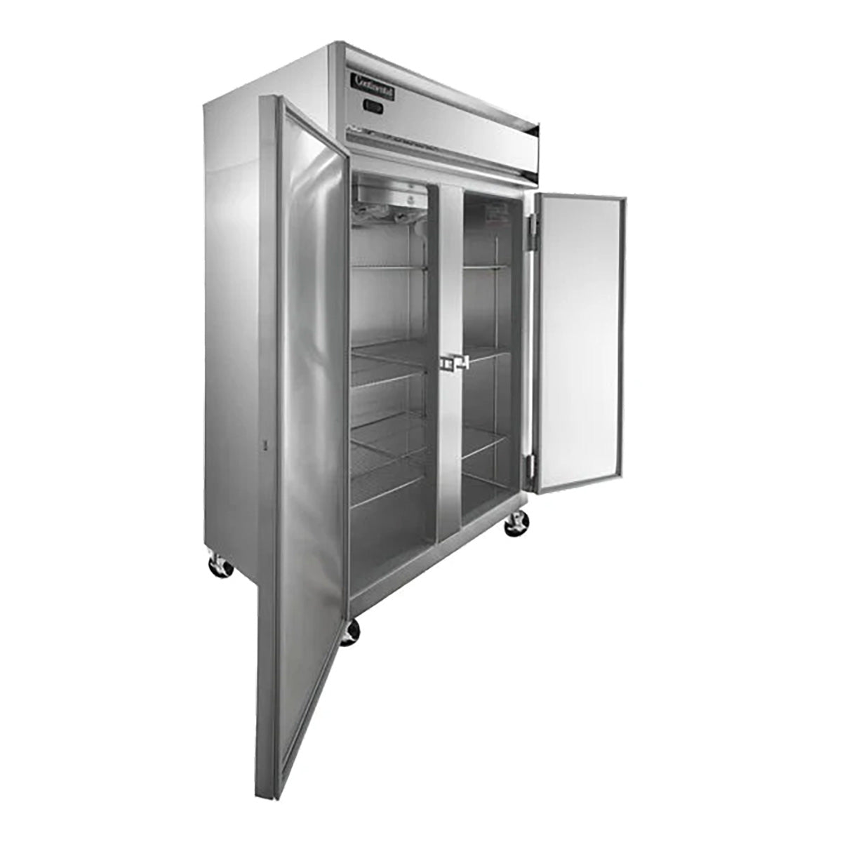 Continental Refrigerator 2FN 52-Inch Reach-In Freezer — 2 Doors, Stainless Steel Front