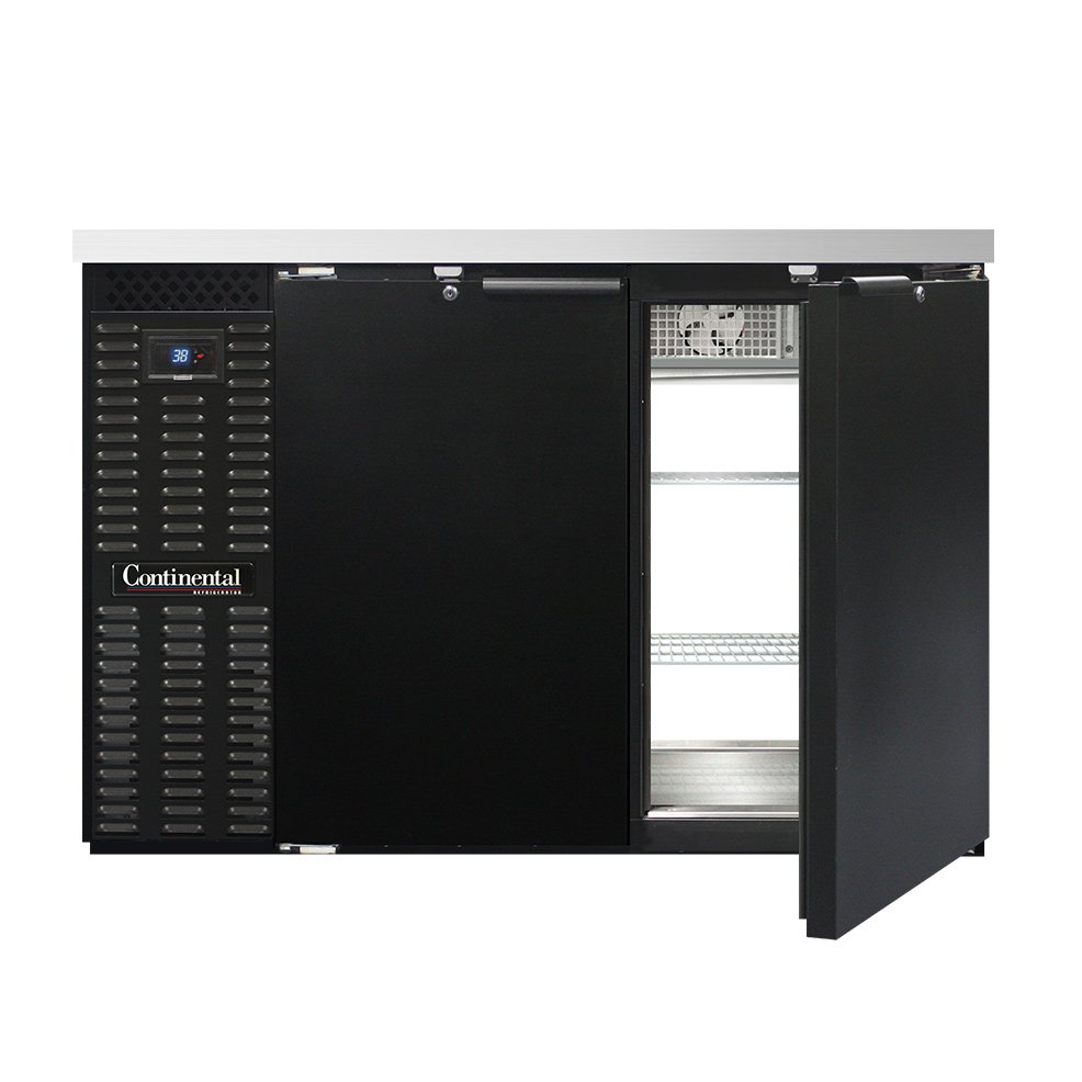 Continental Refrigerator BB50SNPT 50-Inch Back Bar Refrigerator — 4 Doors