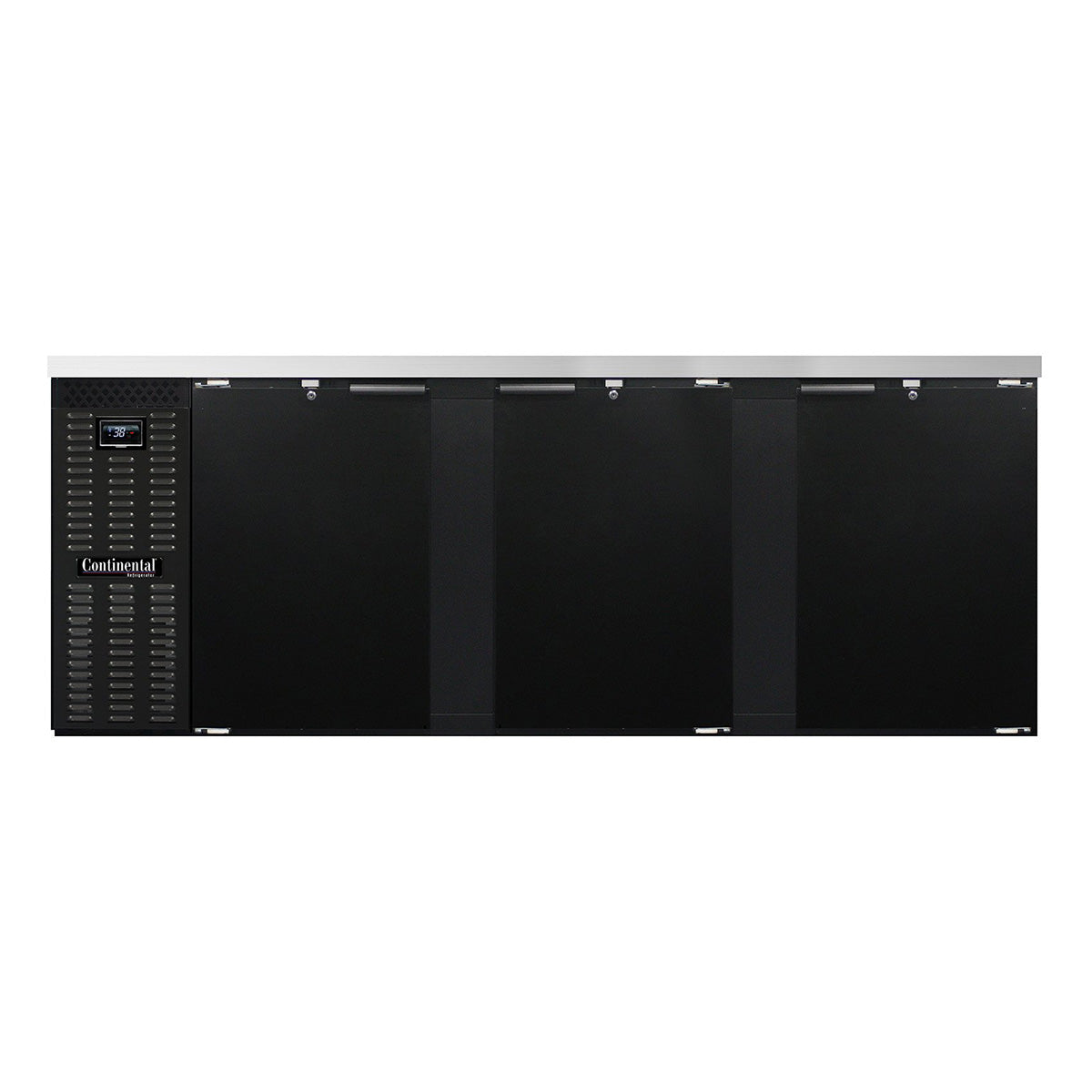 Continental Refrigerator BB90N 90-Inch Back Bar Refrigerator — 3 Doors