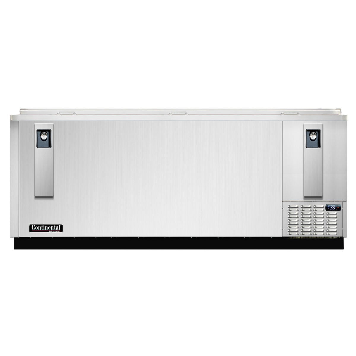 Continental Refrigerator BC95NSS 95-Inch Horizontal Bottle Cooler — Stainless Steel Exterior