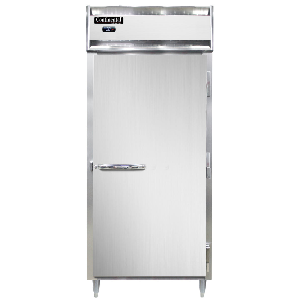 Continental Refrigerator D1RXN 36.25-Inch Reach-In Refrigerator — 1 Doors, Stainless Steel Front