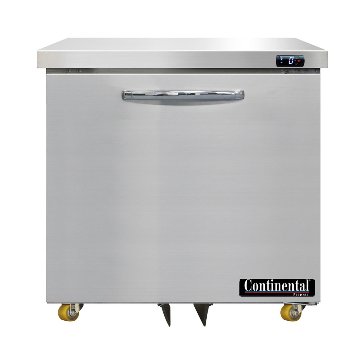 Continental Refrigerator DF32N-U 32-Inch Undercounter Freezer — 1 Doors, Stainless Steel Exterior