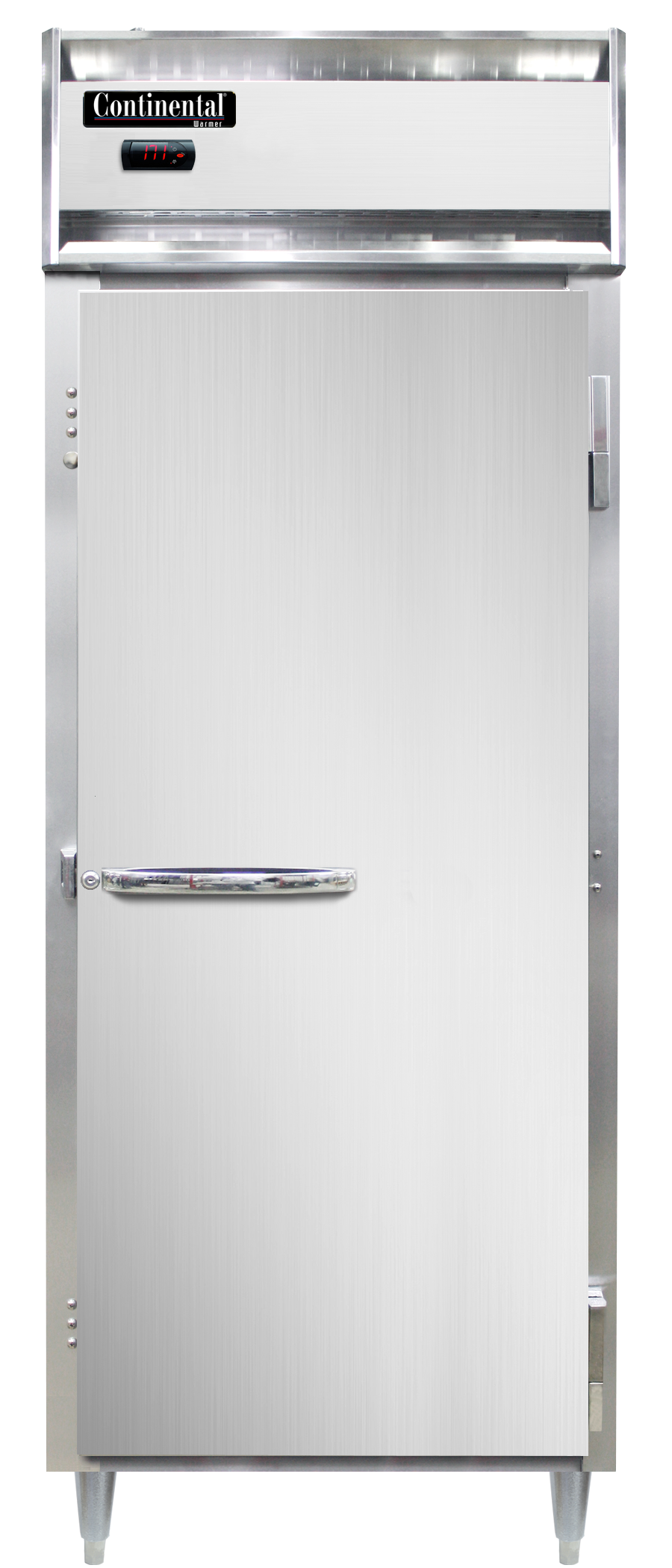 Continental Refrigerator DL1WE-PT-SD-GD 28.5-Inch Pass-Thru Heated Holding Cabinet — 2 Doors, Stainless Steel Front