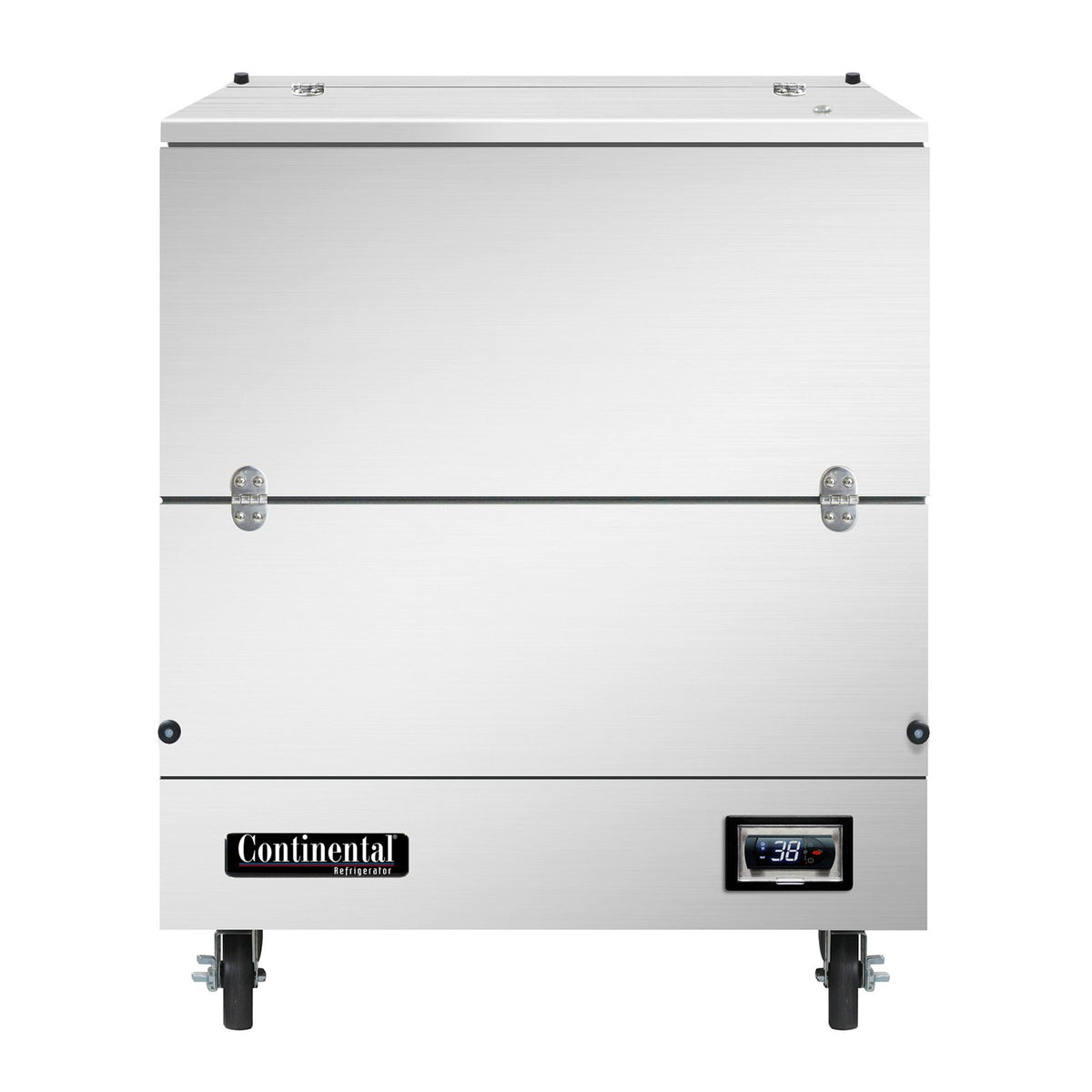 Continental Refrigerator MC3NSSSCW 34-Inch Milk Cooler — Stainless Steel Exterior