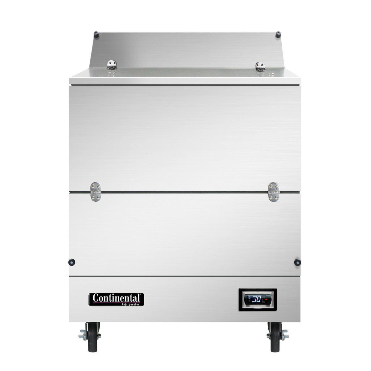 Continental Refrigerator MC3NSSD 34-Inch Milk Cooler — Stainless Steel Exterior