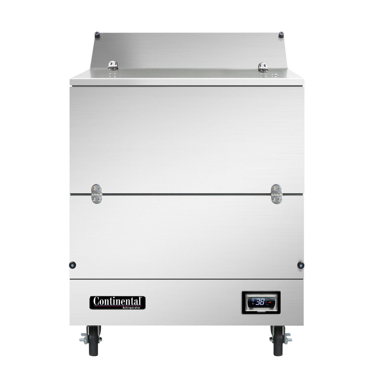 Continental Refrigerator MC3NSSS 34-Inch Milk Cooler — Stainless Steel Exterior