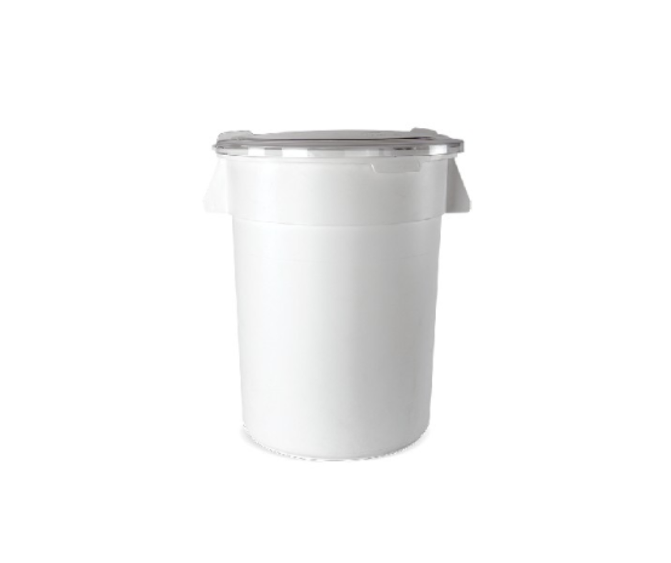 Concasse MCACCALMR120 Round Ingredient Bin 32 Gallons — 32 gallons
