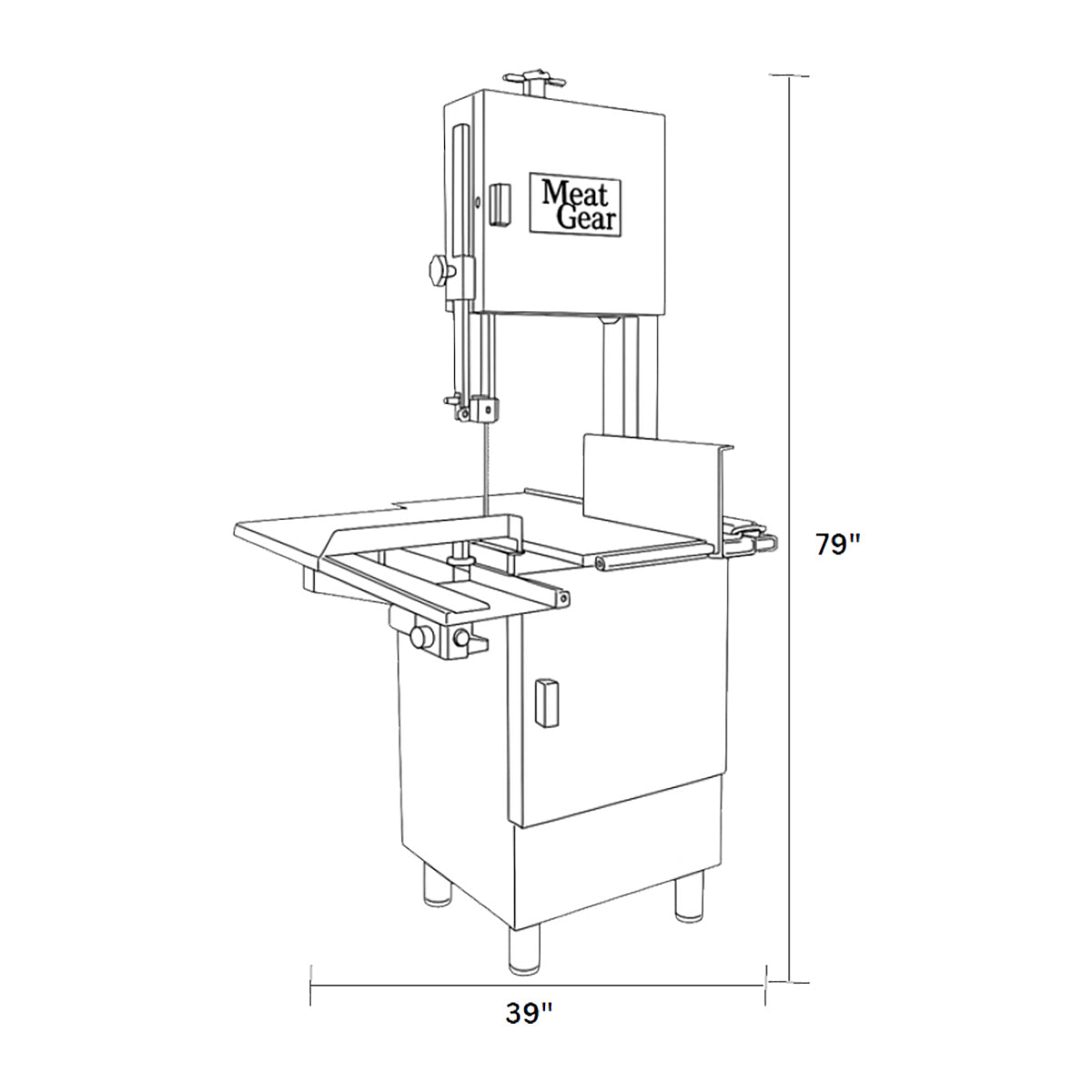 Concasse SIE295AIHER Electric Meat & Bone Saw